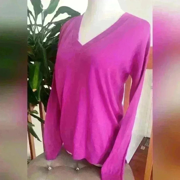 NWT Banana Republic XS pink sweater - Picture 1 of 9